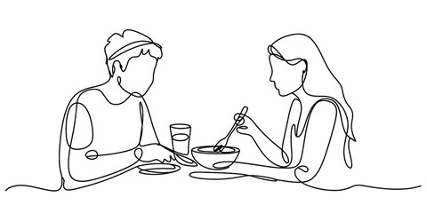 A minimalist single continuous line drawing capturing the essence of a small potted cactus Vector, illustration