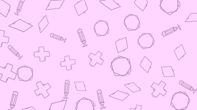 Hexagon Grid Pattern Animated 