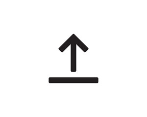 Upload icon vector design illustration.