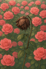 sebuah ilustrasi seni 