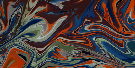 Obraz premium Dynamic Abstract Delight with a Multitude of Colors and Patterns