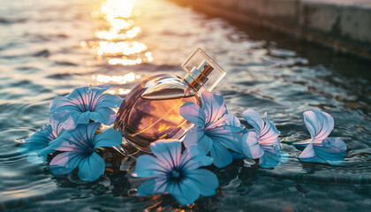 flower in water