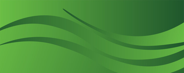 Abstract green wavy background. Vector EPS 10