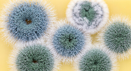 Mold Spores Close Up