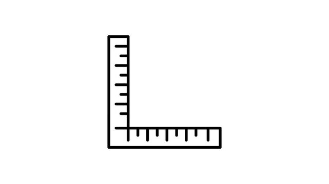  A close-up of a ruler displaying a clear measurement line along its length.