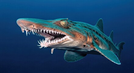 Marine Hatchetfish With Bioluminescent Body in Deep Ocean Waters