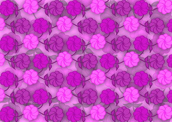 colorful abstract seamless flower pattern wallpaper design