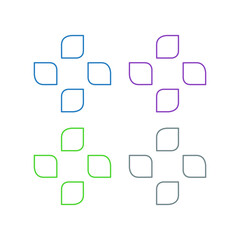 DOCTOR OFFICE PHARMACY HOSPITAL LOGO SIGN SYMBOL VECTOR