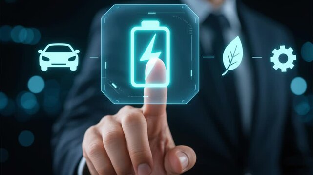Technology transforming future of electric cars with high power battery storage solutions, green renewable energy charging cable for mobile devices and electronic devices