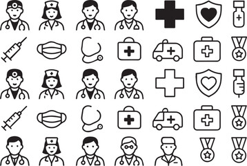 Collection of Abstract Design Elements: Sketchy Arrows, Wavy Lines, and Ornaments