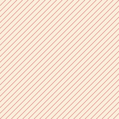 Brick red diagonal stripe seamless pattern over a cream background, perfect for branding, packaging, stationery, textiles, and contemporary geometric design uses.