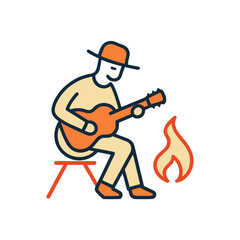 construction worker with axe