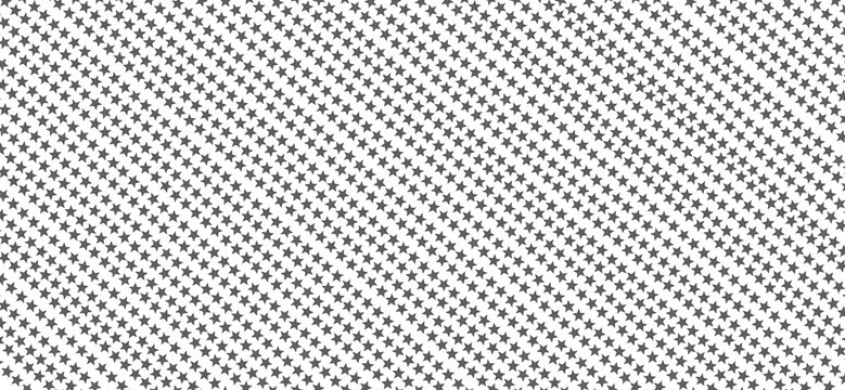 Seamless tiny striped stars on transparent background, minimal cute pattern, clean decorative style