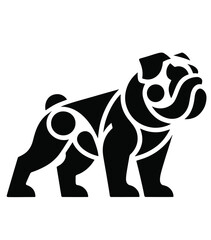 Pet dog icon symbol template for graphic and web design collection logo vector illustration

