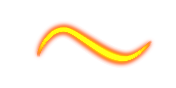 abstract colorful wave yellow orang3 fire dragon effect elements - Powered by Adobe