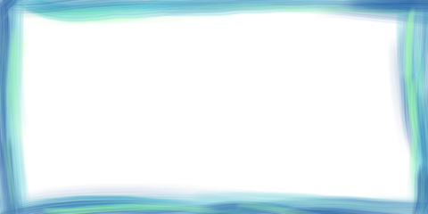 frame of blue water