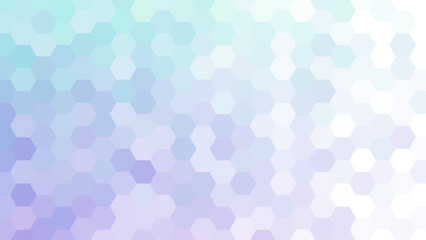 Vector Hexagonal Pattern &ndash; Modern Abstract Geometric Background