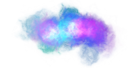 abstract watercolor hand painted background galaxy stars universe