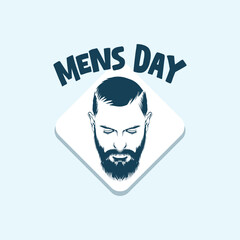 Mens Day for logo vectror image