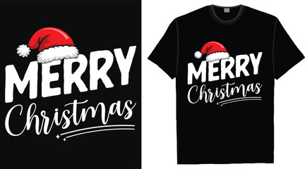 Merry Christmas T-Shirt Design