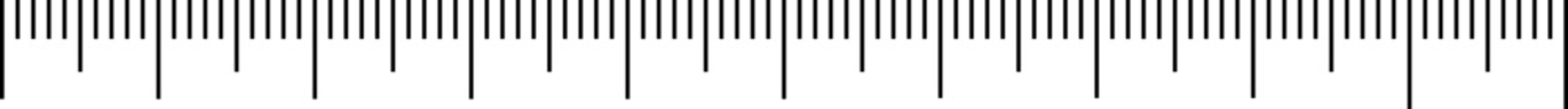 Length Measurement Scale Template PNG