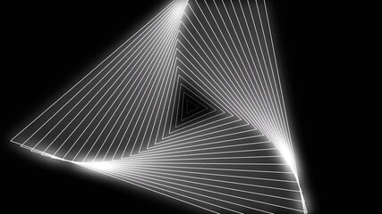 simple animation wave with triangle radio waves suitable for promotional media