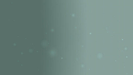 green particle glow background with soft floating bokeh elements