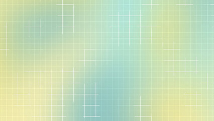Unicorn Inspired Pastel Grid Background with Aqua Green Transition