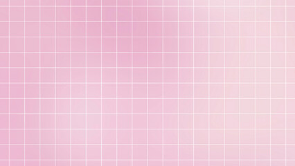 Soft Rose Pastel Grid Background with Gentle Gradient
