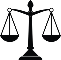Justice Balance Symbol of Law and Fairness