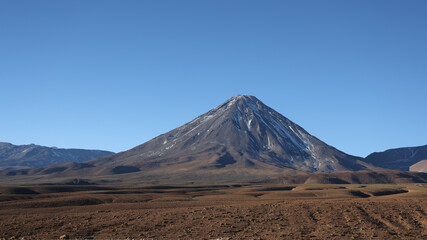 Viewpoint of Licancabur Volcano, Chile