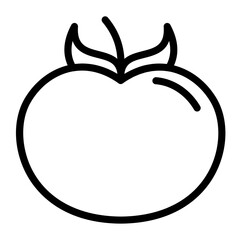 tomato outline icon