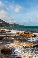 Beautiful seascape view from Bizerte, Tunisia