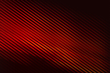 Abstract red diagonal lines with gradient glow and shadow for dynamic background use