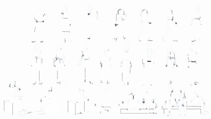 Subtle Faint White Abstract Grunge Texture Overlay Background Graphic Resource