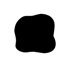 Irregular abstract blob frame