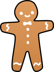 christmas gingerbread man