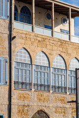 facade of an old building