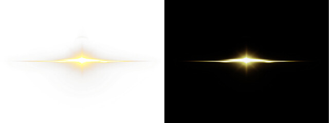 Obraz premium Abstract energy flash PNG with long flare beams, glowing haze, micro-spark particles and soft diffusion streaks. This PNG Overlay adds dynamic visual intensity.