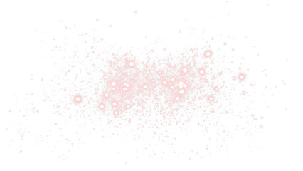 Stunning PNG Pink Sparkle Overlay with Transparent Background