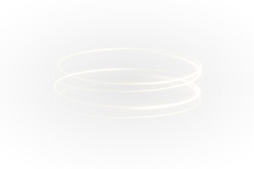Dynamic Gold Spiral PNG with Transparent Overlay on transparent background