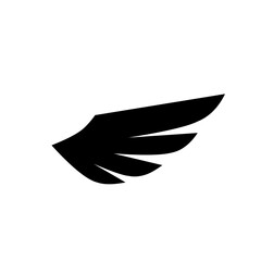 Wings silhouette 