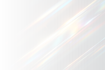 Futuristic prismatic crystal light with a color spectrum effect