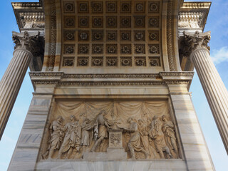 Arco della Pace in Milan, Italy