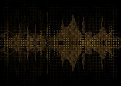abstract equalizer background