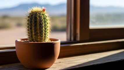 cactus in a pot