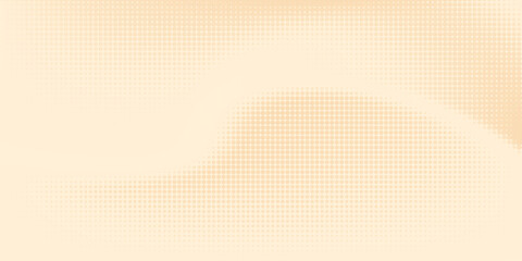 Abstract dots halftone brown color pattern gradient texture background.