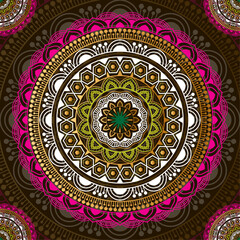 Luxury ornamental mandala background with golden arabesque pattern Arabic Islamic east style. Ramadan Style Decorative mandala. Mandala for print, poster, cover, brochure, flyer, banner design