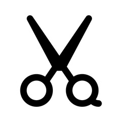 scissor line icon