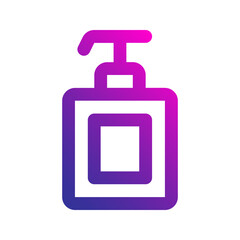 shampoo line gradient icon